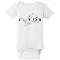 Villain Football Sports Fan Baby Bodysuit