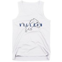 Villain Football Sports Fan Tank Top