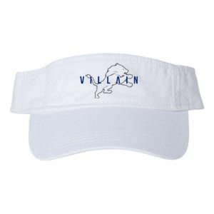 Villain Football Sports Fan Valucap Bio-Washed Visor