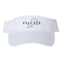 Villain Football Sports Fan Valucap Bio-Washed Visor