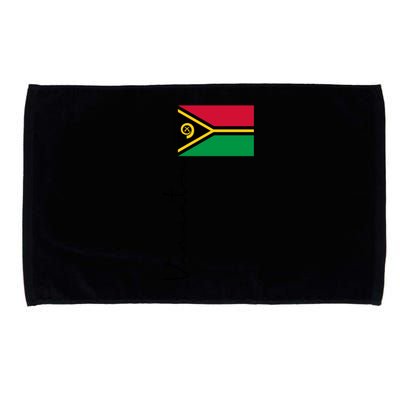 Vanuatu Flag Sport Pole Signature Gift Microfiber Hand Towel