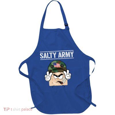 Viva Frei Salty Army Cracker Full-Length Apron With Pockets