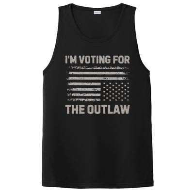 Voting For The Outlaw 2024 Election PosiCharge Competitor Tank