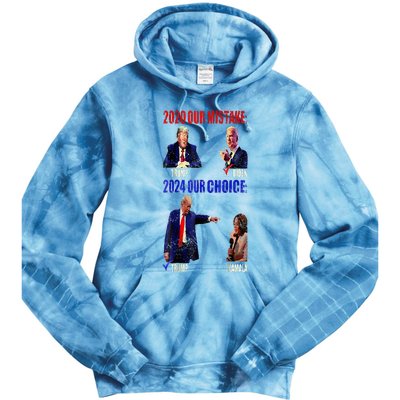 Vote For Trump! God Chose Trump To Restore Our Country! Tie Dye Hoodie