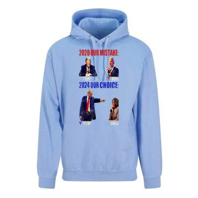 Vote For Trump! God Chose Trump To Restore Our Country! Unisex Surf Hoodie