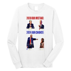 Vote For Trump! God Chose Trump To Restore Our Country! Long Sleeve Shirt