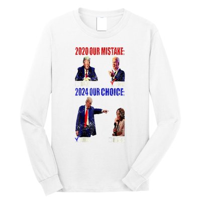 Vote For Trump! God Chose Trump To Restore Our Country! Long Sleeve Shirt