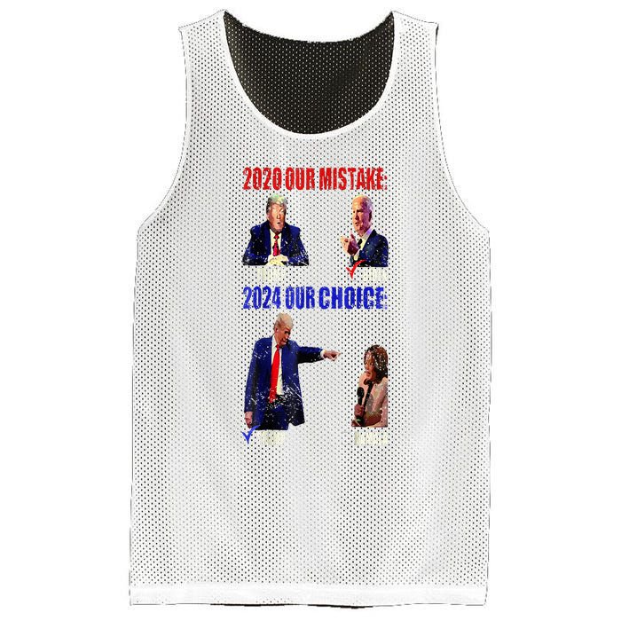 Vote For Trump! God Chose Trump To Restore Our Country! Mesh Reversible Basketball Jersey Tank