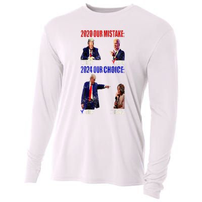 Vote For Trump! God Chose Trump To Restore Our Country! Cooling Performance Long Sleeve Crew