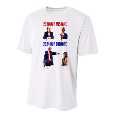 Vote For Trump! God Chose Trump To Restore Our Country! Performance Sprint T-Shirt