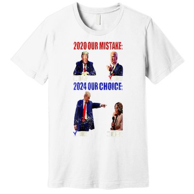 Vote For Trump! God Chose Trump To Restore Our Country! Premium T-Shirt