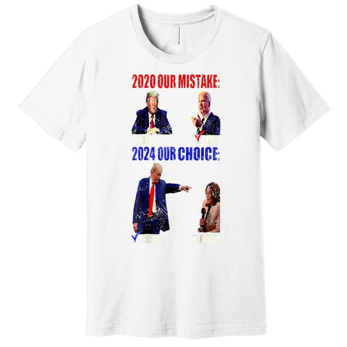 Vote For Trump! God Chose Trump To Restore Our Country! Premium T-Shirt