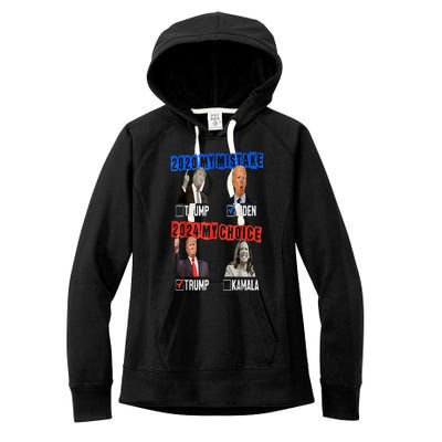 Vote For Trump! God Chose Trump To Restore Our Country! Women's Fleece Hoodie