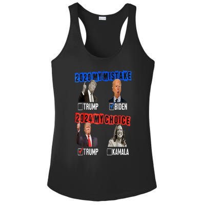 Vote For Trump! God Chose Trump To Restore Our Country! Ladies PosiCharge Competitor Racerback Tank