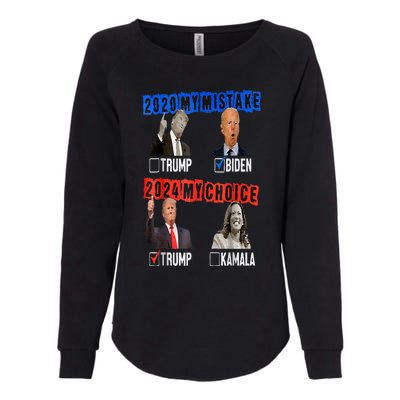 Vote For Trump! God Chose Trump To Restore Our Country! Womens California Wash Sweatshirt