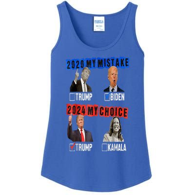 Vote For Trump! God Chose Trump To Restore Our Country! Ladies Essential Tank