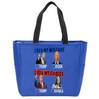 Vote For Trump! God Chose Trump To Restore Our Country! Zip Tote Bag