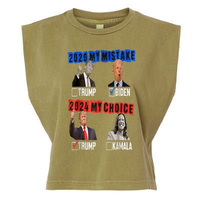 Vote For Trump! God Chose Trump To Restore Our Country! Garment-Dyed Women's Muscle Tee