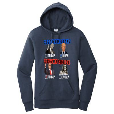 Vote For Trump! God Chose Trump To Restore Our Country! Women's Pullover Hoodie