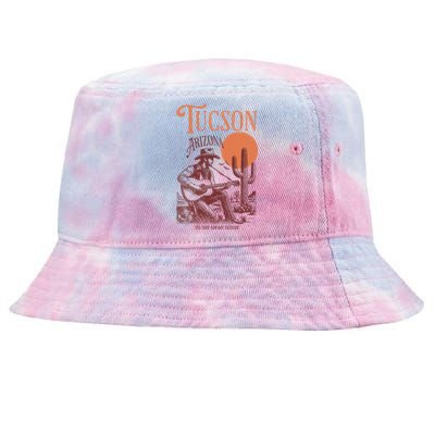 Vintage Funny Tucson Arizona Not Tuckson Tie-Dyed Bucket Hat