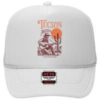 Vintage Funny Tucson Arizona Not Tuckson High Crown Mesh Back Trucker Hat