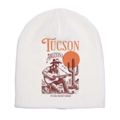 Vintage Funny Tucson Arizona Not Tuckson Short Acrylic Beanie