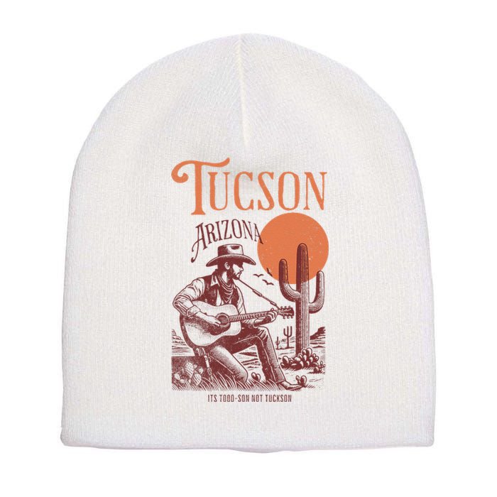 Vintage Funny Tucson Arizona Not Tuckson Short Acrylic Beanie