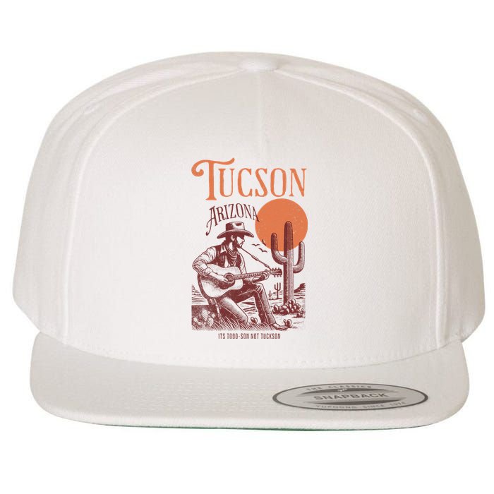 Vintage Funny Tucson Arizona Not Tuckson Wool Snapback Cap