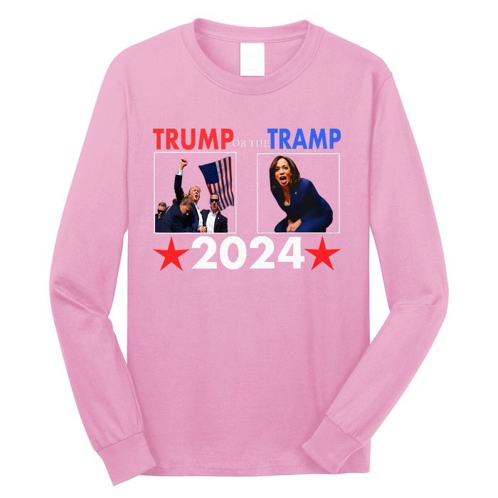 Vote For Trump Trump Vance 2024 Long Sleeve Shirt