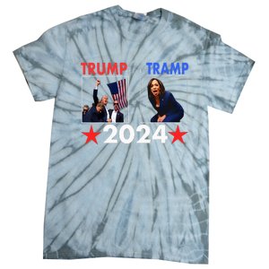 Vote For Trump Trump Vance 2024 Tie-Dye T-Shirt