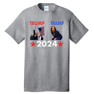 Vote For Trump Trump Vance 2024 Tall T-Shirt