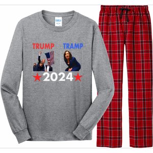 Vote For Trump Trump Vance 2024 Long Sleeve Pajama Set