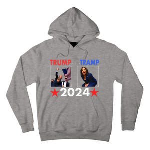 Vote For Trump Trump Vance 2024 Tall Hoodie