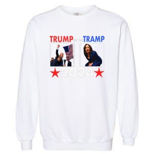 Vote For Trump Trump Vance 2024 Garment-Dyed Sweatshirt