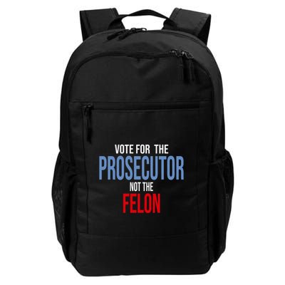 Vote For The Prosecutor Not The Felon Elect Kamala Harris President Backpack