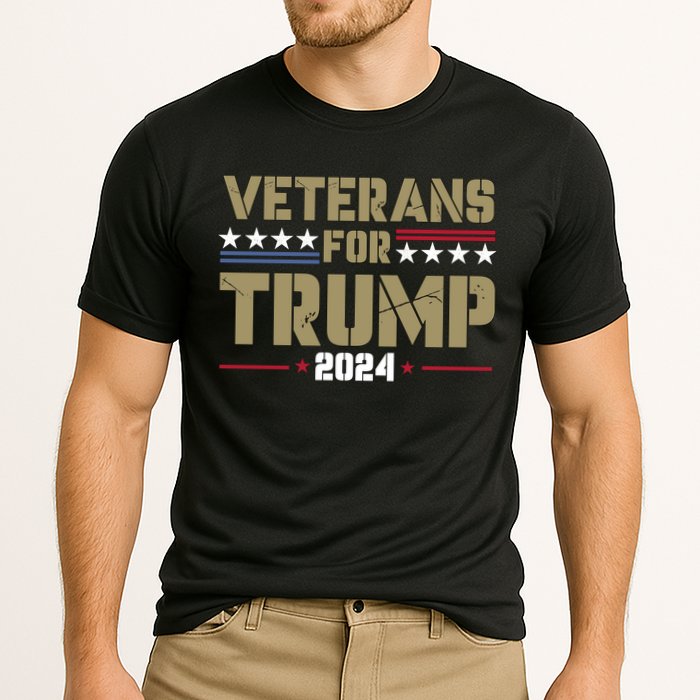 Veterans For Trump 2024 éLection 2024 Cooling Performance Crew T-Shirt