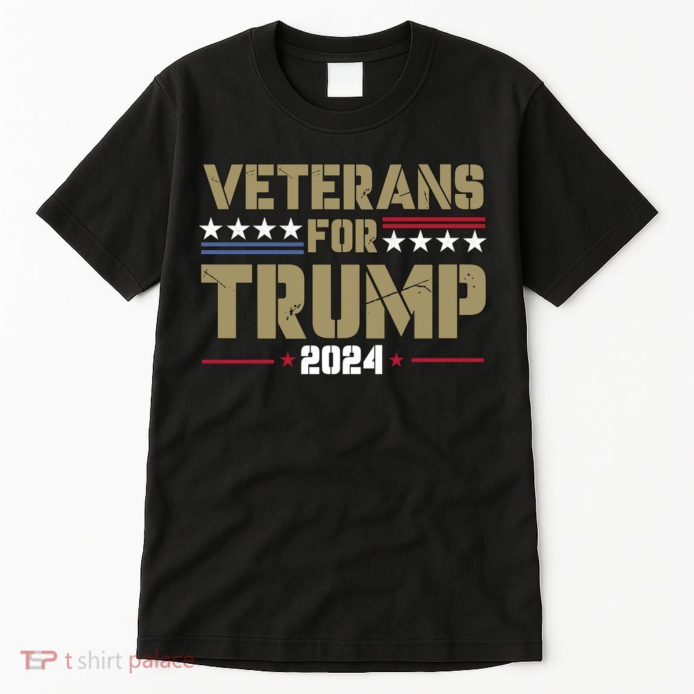 Veterans For Trump 2024 éLection 2024 Tall T-Shirt