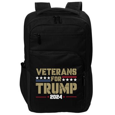 Veterans For Trump 2024 éLection 2024 Impact Tech Backpack