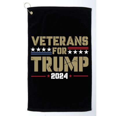 Veterans For Trump 2024 éLection 2024 Golf Towel