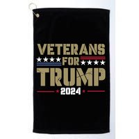 Veterans For Trump 2024 éLection 2024 Golf Towel
