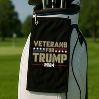 Veterans For Trump 2024 éLection 2024 Golf Towel