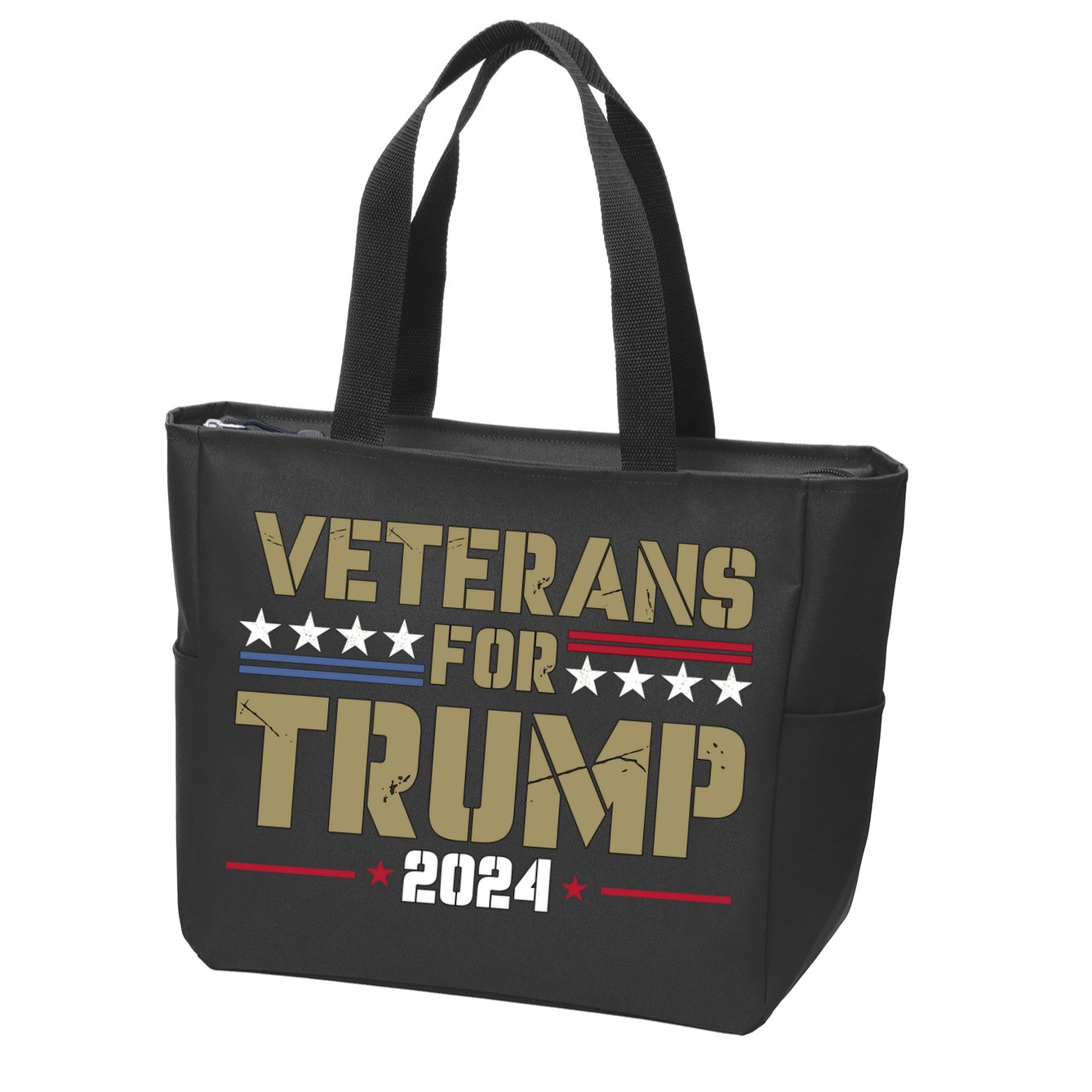 Veterans For Trump 2024 éLection 2024 Zip Tote Bag