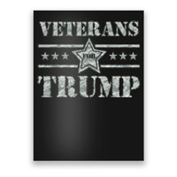 Veterans For Trump 2024 Poster