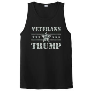 Veterans For Trump 2024 PosiCharge Competitor Tank