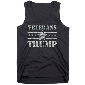 Veterans For Trump 2024 Tank Top