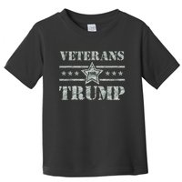 Veterans For Trump 2024 Toddler T-Shirt