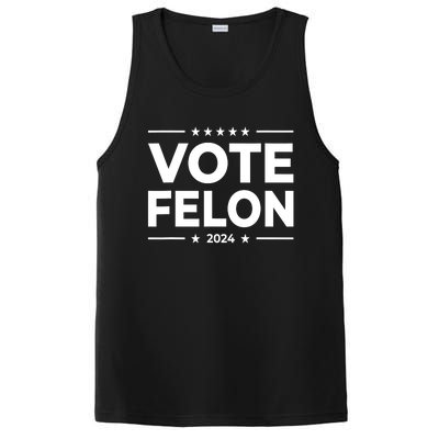 Vote Felon Trump 2024 Usa United States Stars PosiCharge Competitor Tank