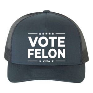 Vote Felon Trump 2024 Usa United States Stars Yupoong Adult 5-Panel Trucker Hat