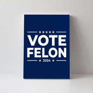 Vote Felon Trump 2024 Usa United States Stars Canvas