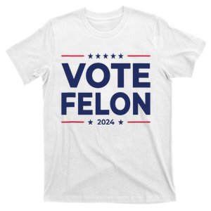 Vote Felon Trump 2024 45 And 47 Funny Vote For The Felon Tank Top T-Shirt